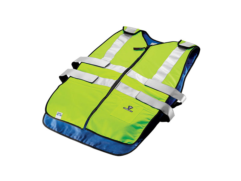 6626-HV Phase Change ANSI Class II Hi-viz Cooling Vests